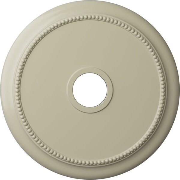 Ekena Millwork Crendon Ceiling Medallion (Fits Canopies up to 4 3/8"), 24 1/8"OD x 4 3/8"ID x 2 1/4"P, Clear Yellow CM24CRCYF - main